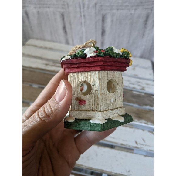 Dept 56 birdhouse ornament Xmas holiday tree - Picture 2 of 8